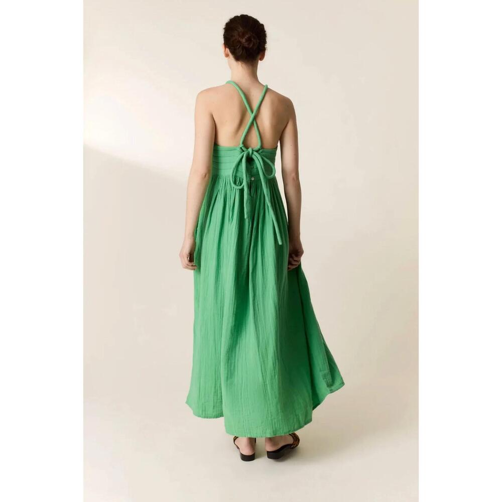 NEW LEON & HARPER romee dress in green